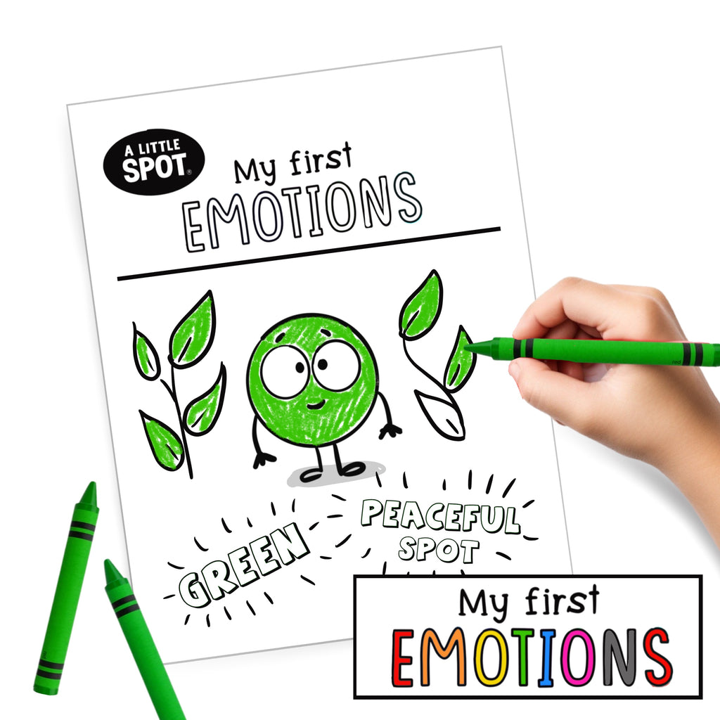My First Emotions Coloring Sheets