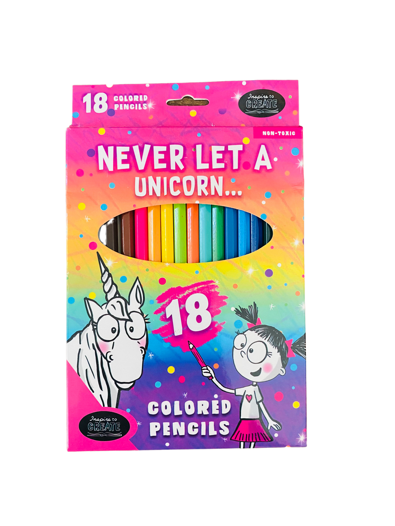 Colored Pencils Unicorn