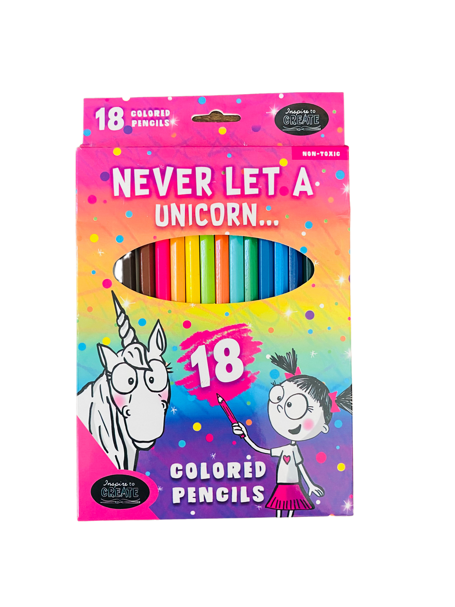 Colored Pencils Unicorn – Diane Alber