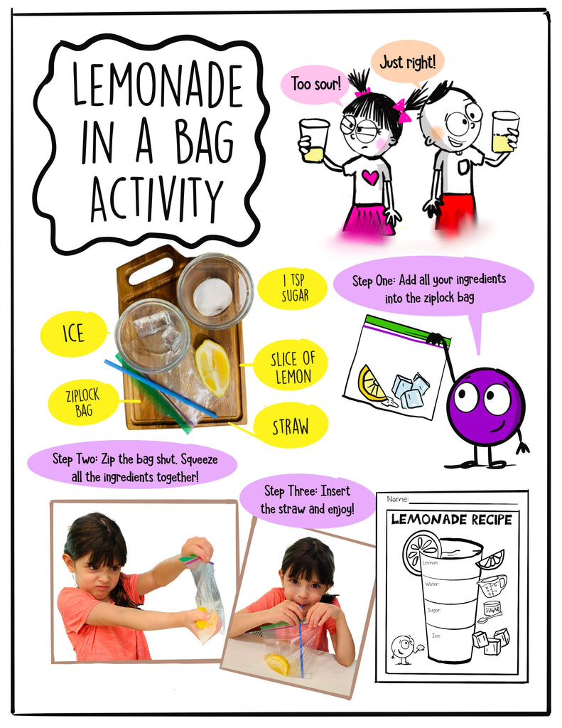 A Little SPOT Learns Math With Lemons Activity Sheets Download