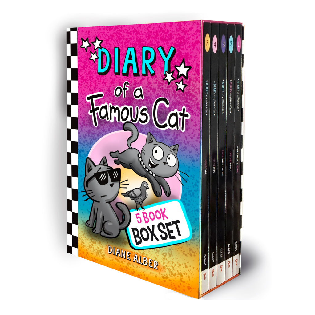 Diary of a Famous Cat 5 Book Box Set