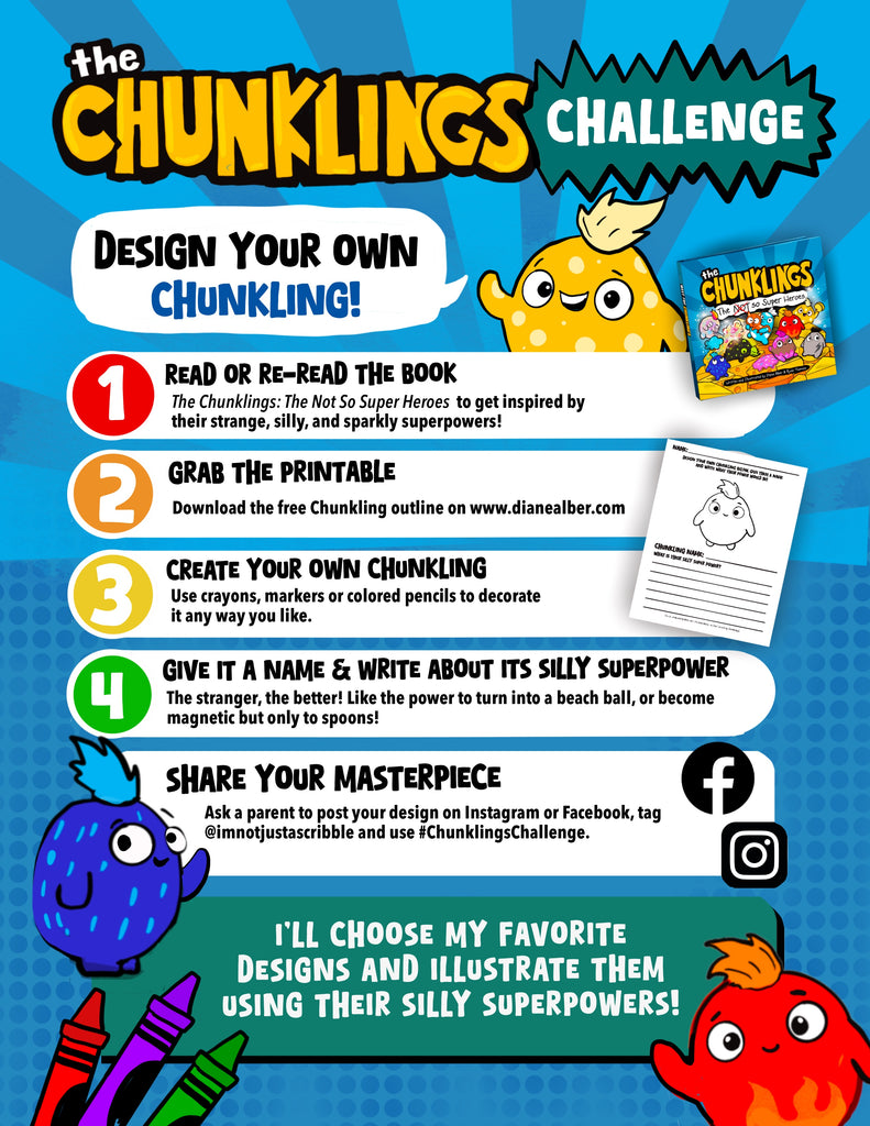 Chunklings Challenge Printable