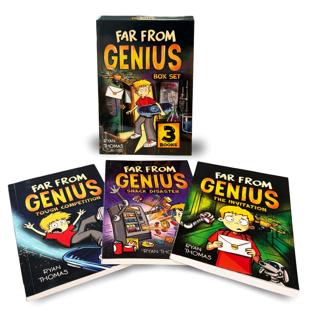 Far From Genius Book Box Set (3 Books)