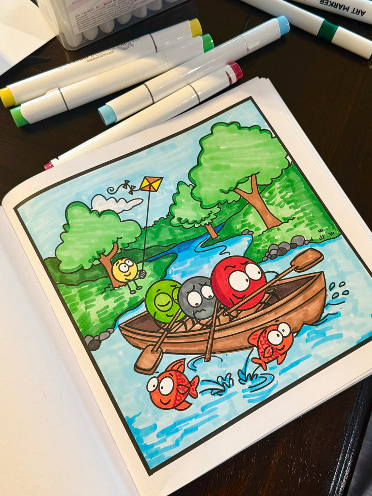 A Little SPOT Feelings COLORING Book – Diane Alber
