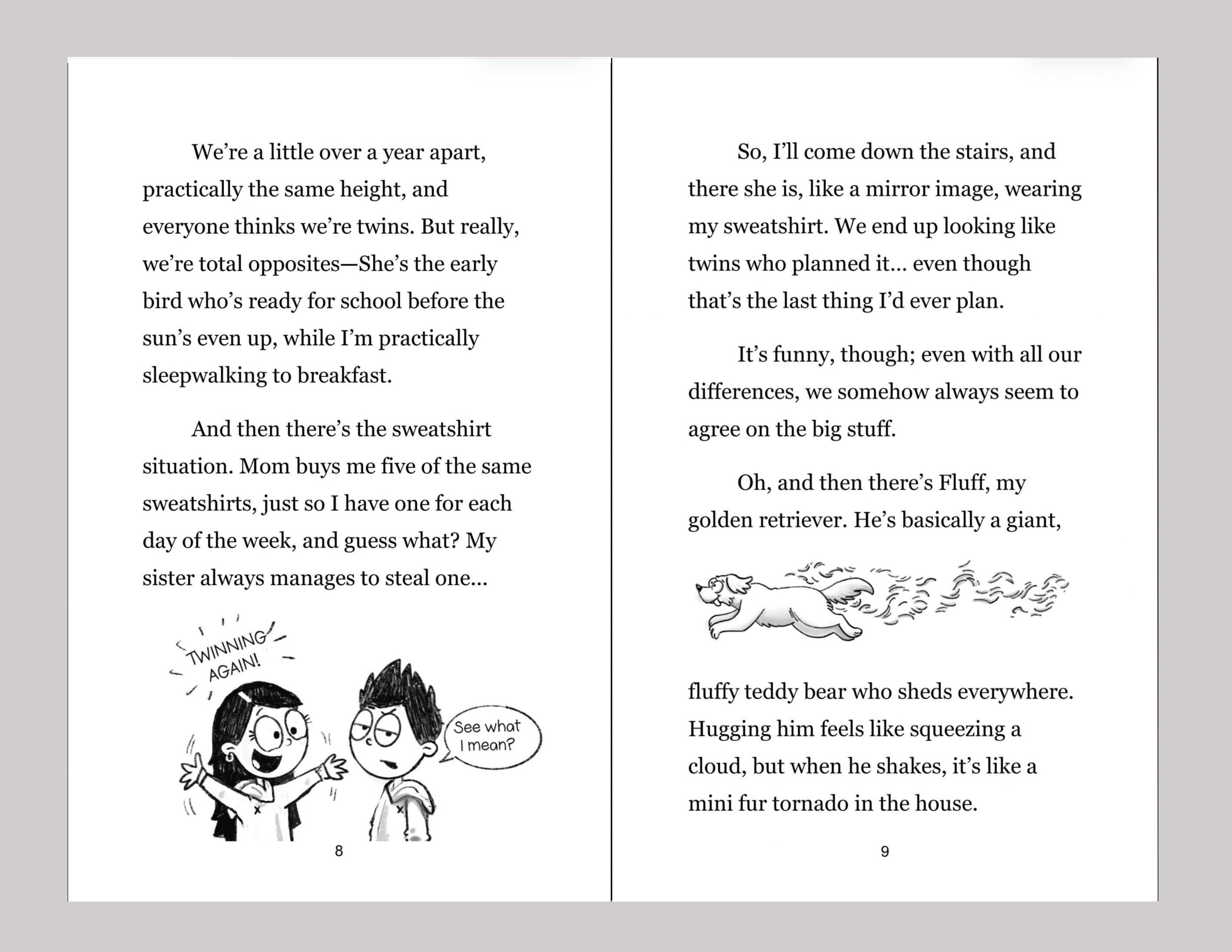 Purple Space Chickens Book 1
