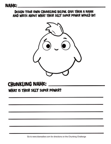 Chunklings Challenge Printable