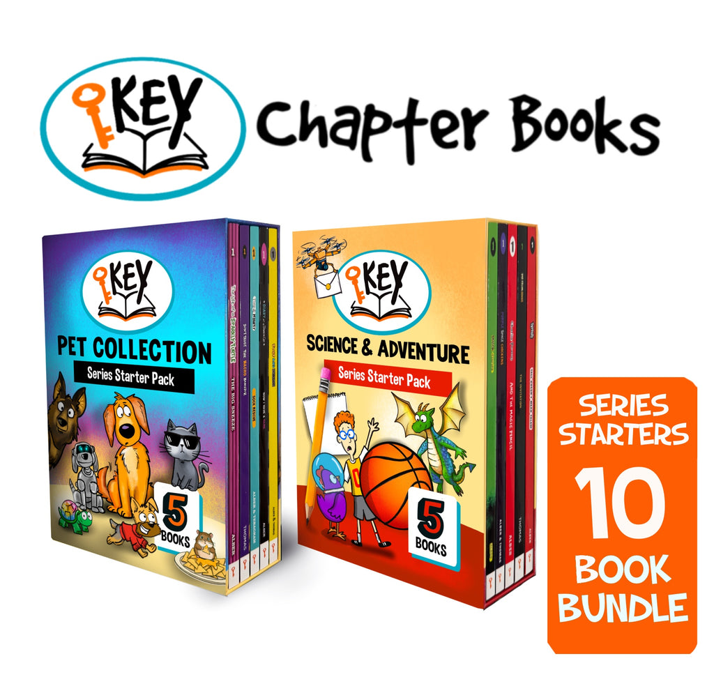 Series Starter Pet/Science Key Chapter Books Bundle (10 Books)
