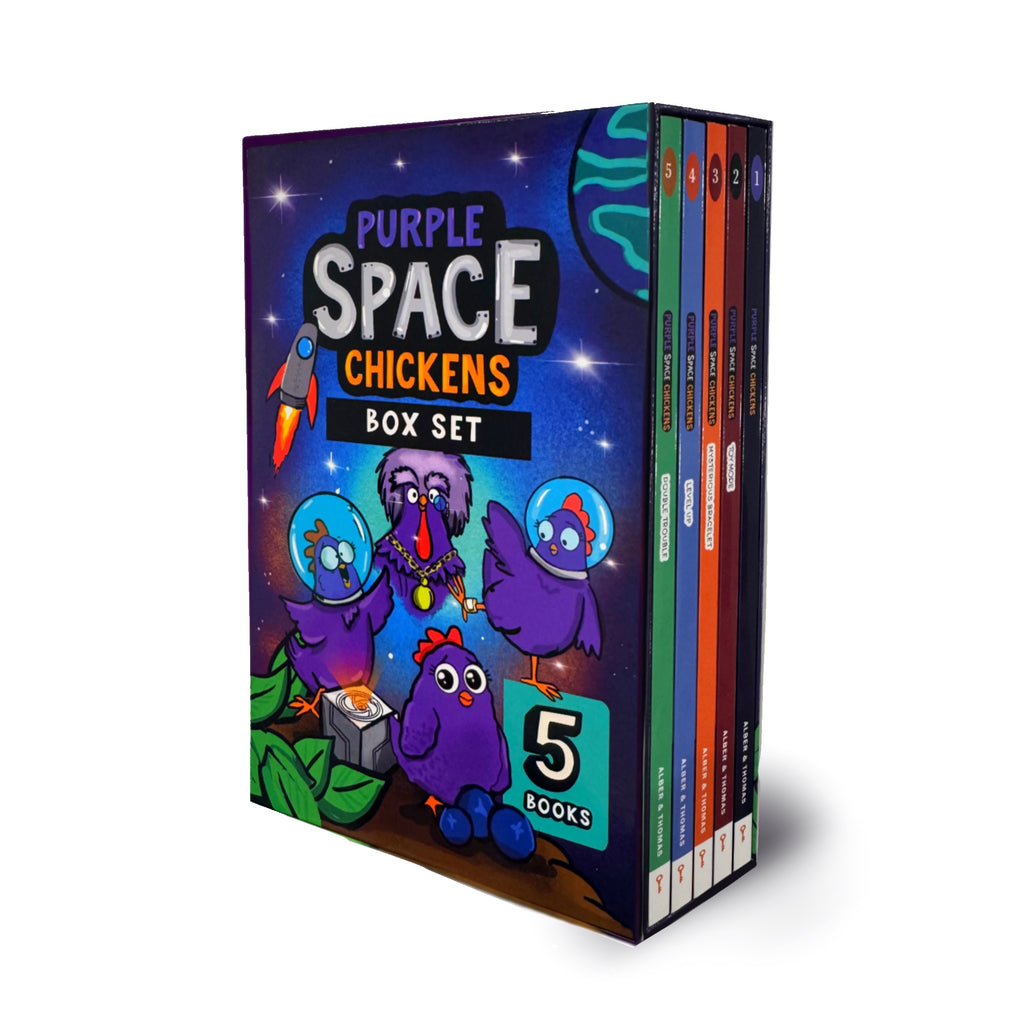 Purple Space Chickens Box Set (5 Books)