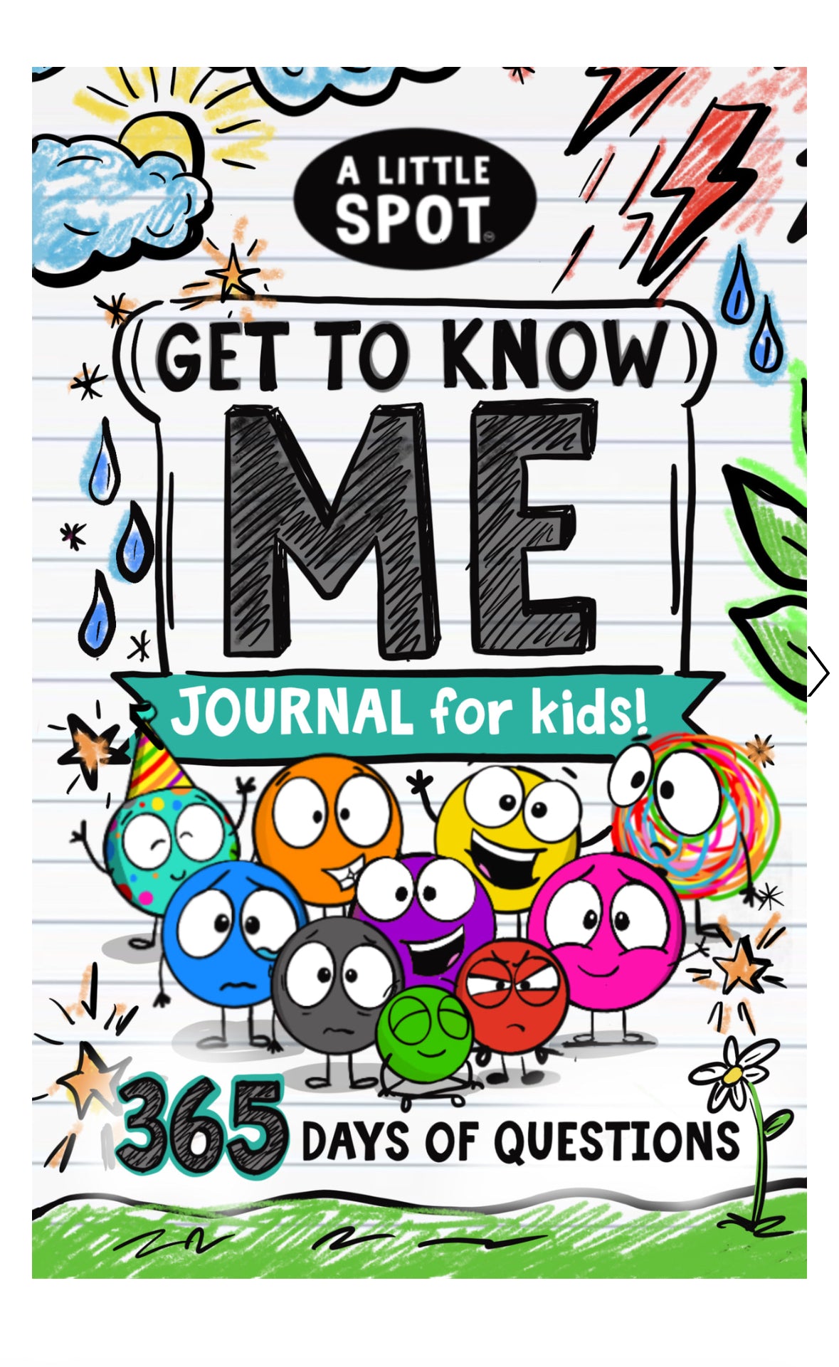 A Little SPOT Get to Know Me Journal For Kids! 365 Days of