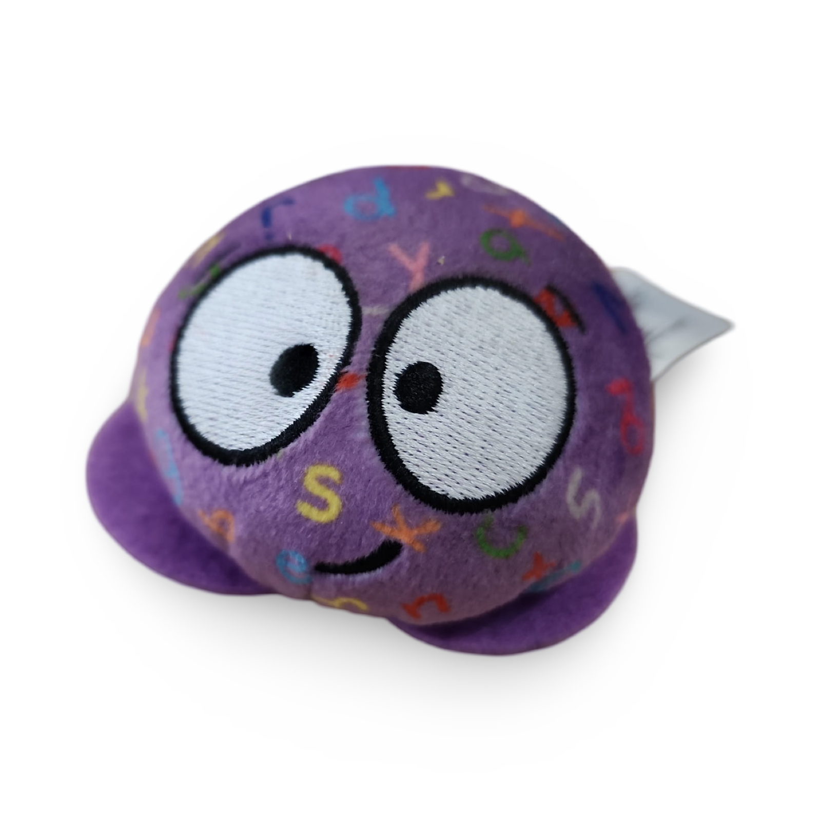 MINI Purple Learning Plush with LETTERS