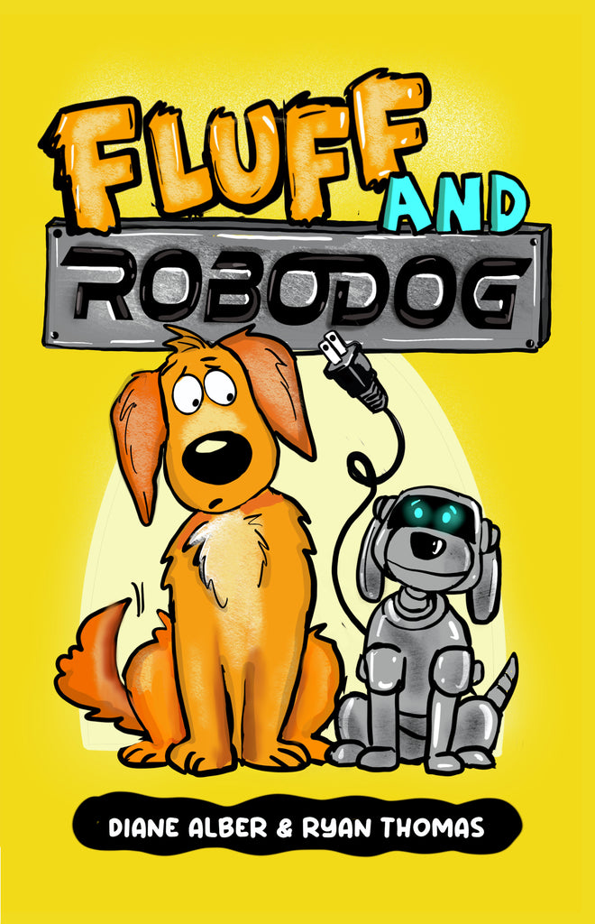 Fluff and Robo Dog