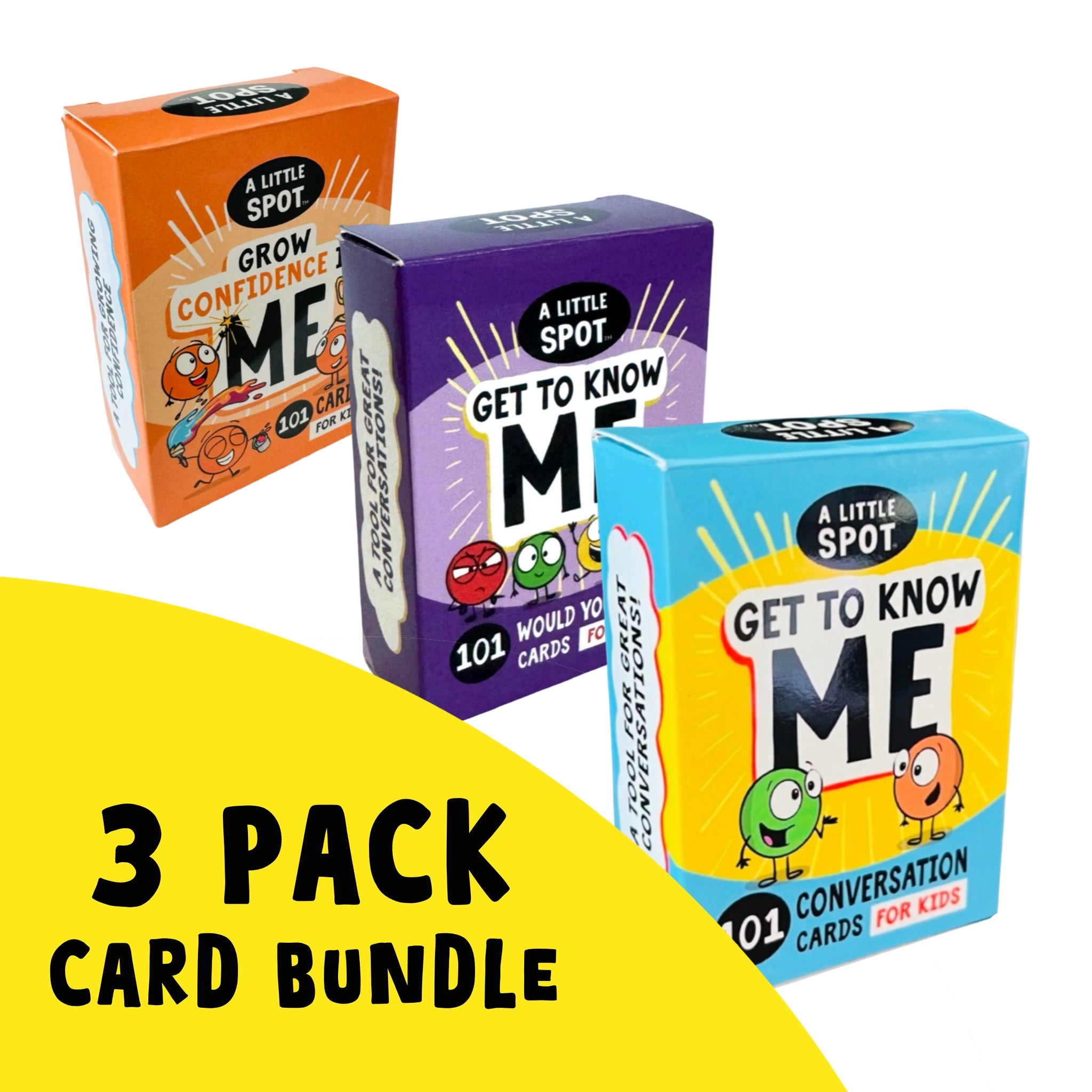 3 PACK A Little SPOT Card Bundle