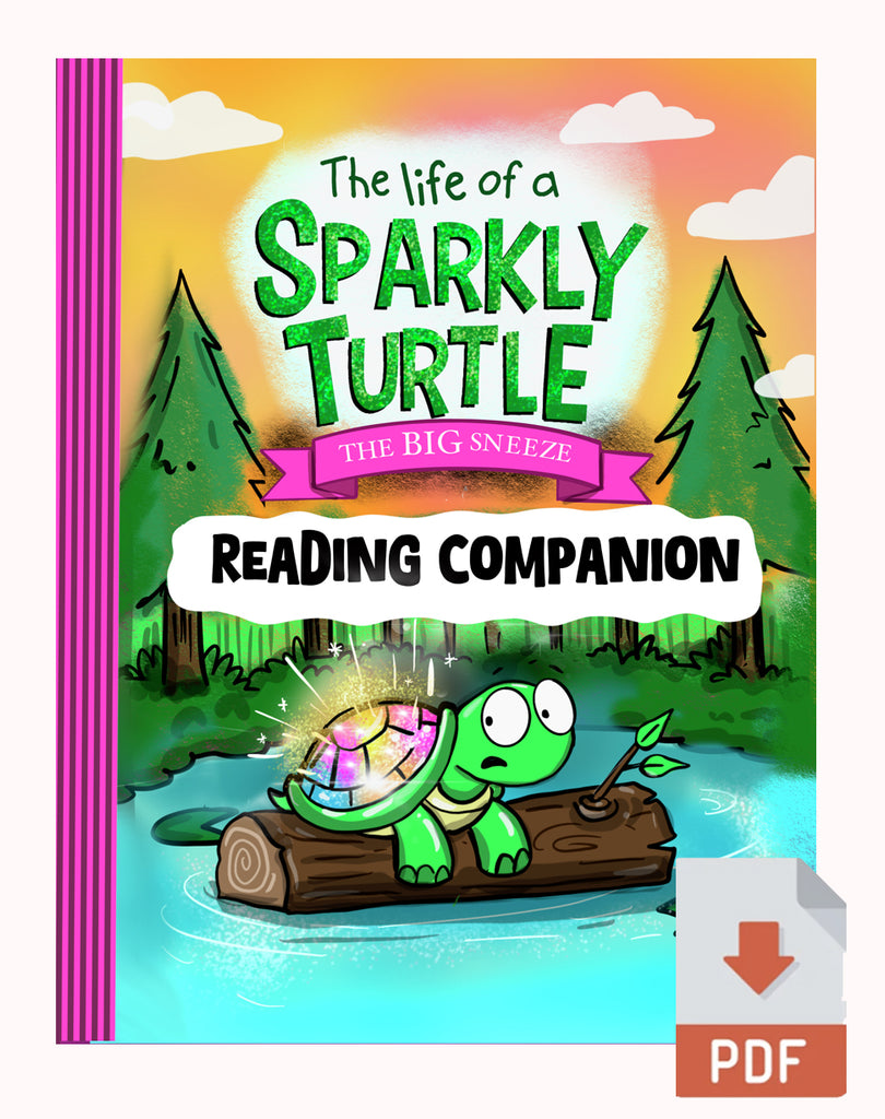 Digital PDF The Life of a sparkly Turtle Reading Companion for Book 1