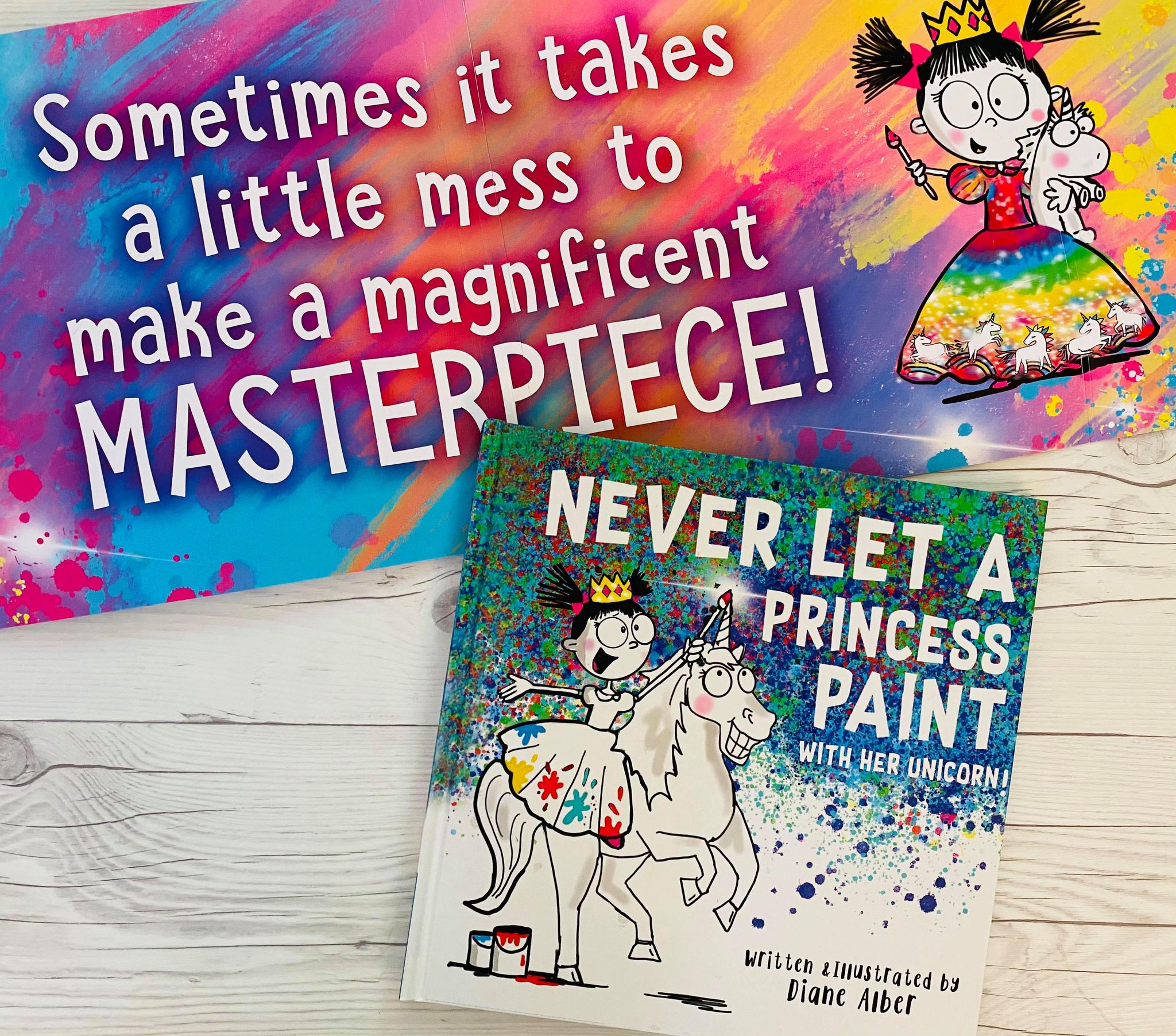 Paint with Water Princess - Givens Books and Little Dickens