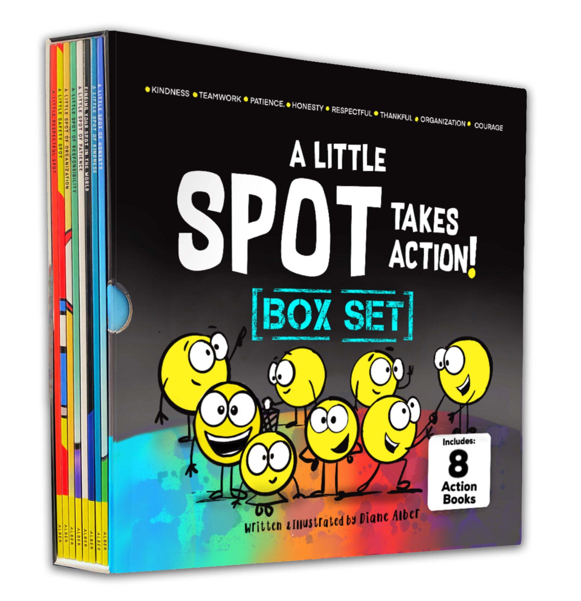 A Little SPOT Takes Action! Box Set (8 Books: Kindness