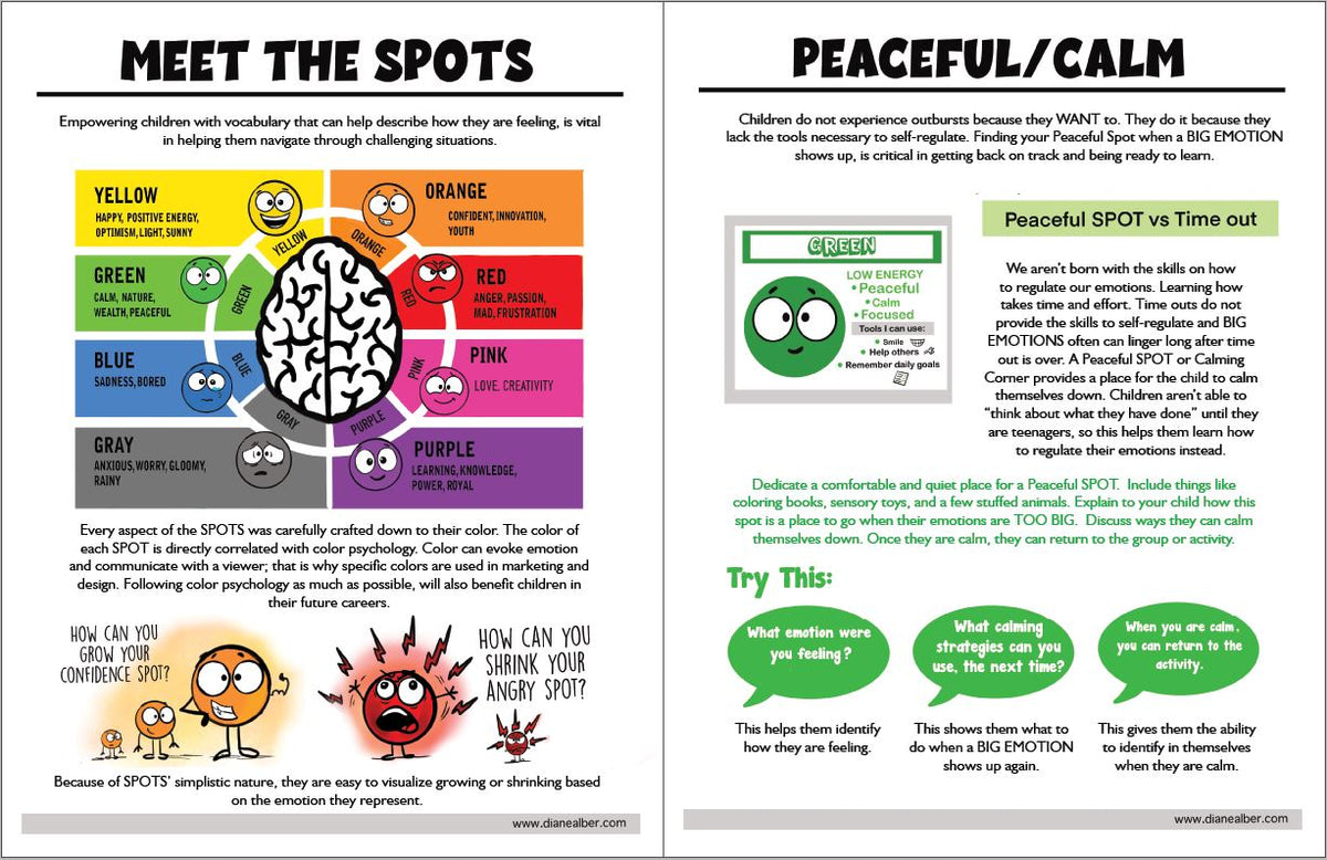 Little Spot Target Parent's Take Home Guide to A Little SPOT... – Diane Alber