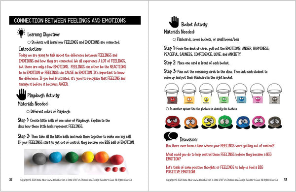 (Educator Guide) A Little SPOT of Feelings & Emotions  (Digital Format ONLY)