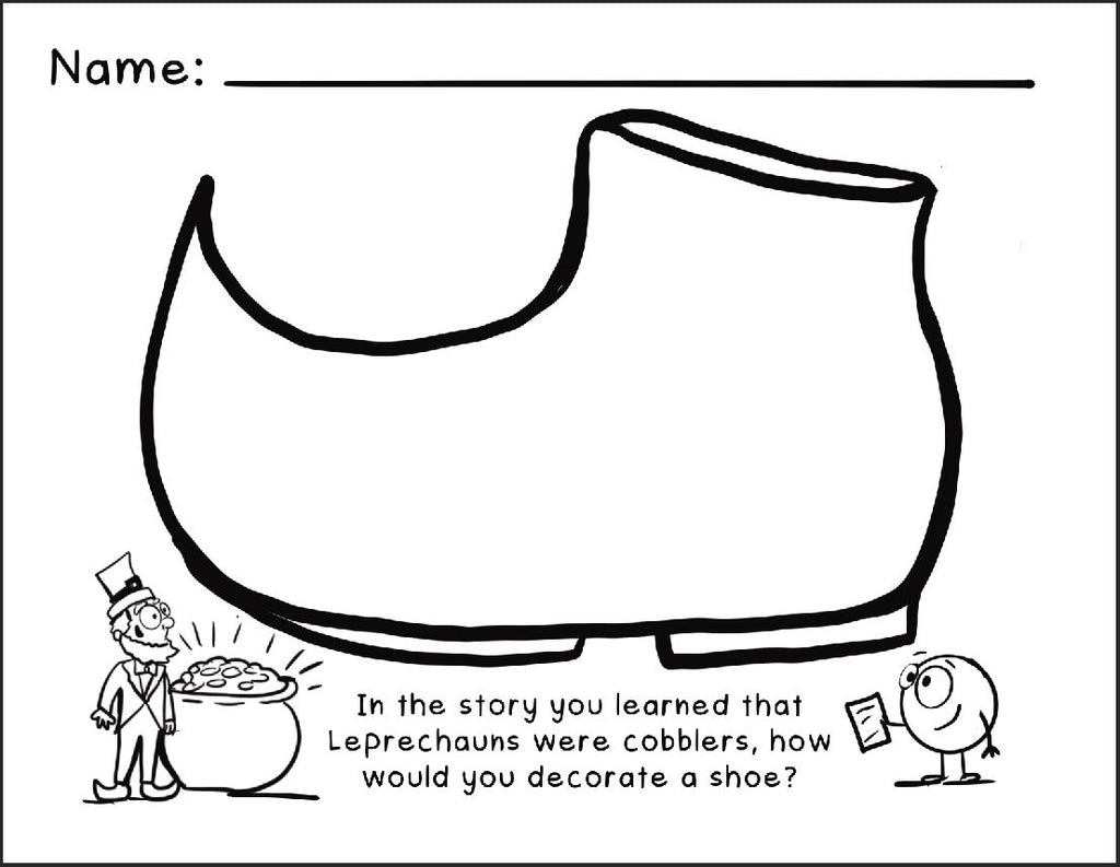 A Little SPOT Interviews a Leprechaun-Download Activity Printable