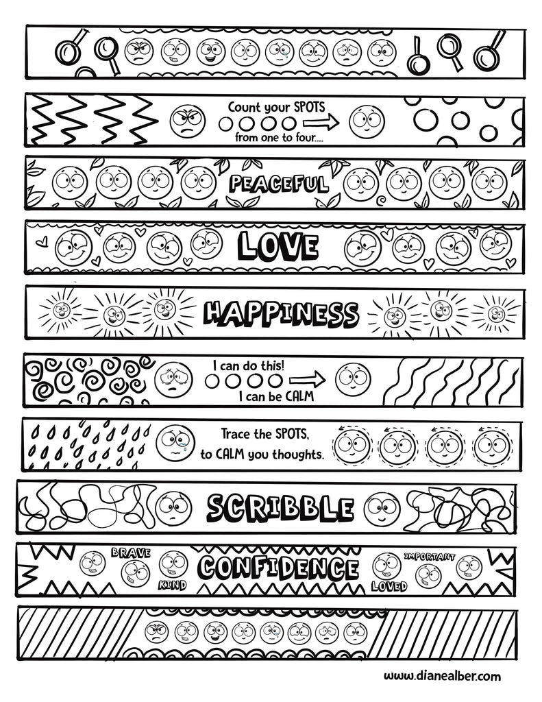 SPOT Bracelets-Digital Download Activity Printable