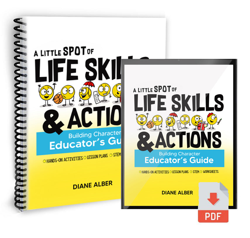 ( Educator Guide) A Little SPOT of Life Skills & Actions Educator Guide (Spiral Bound)