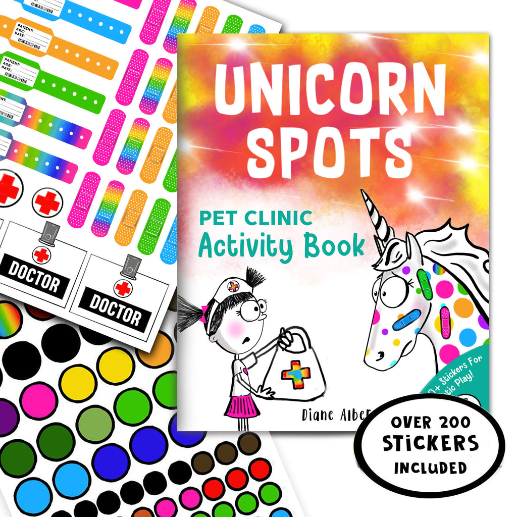 Unicorn Pet Clinic Activity Book