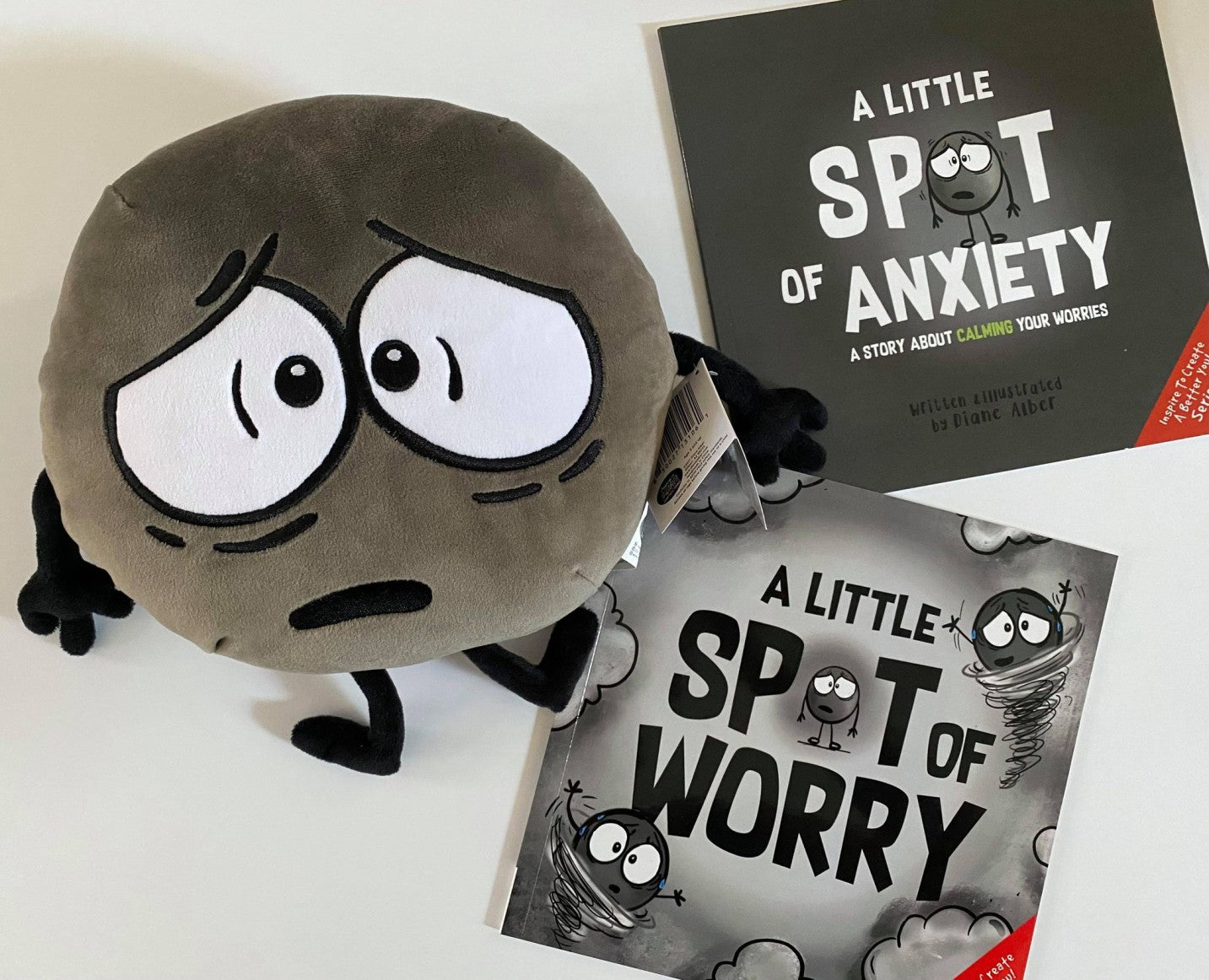 WORRY & ANXIETY Plush and book bundle