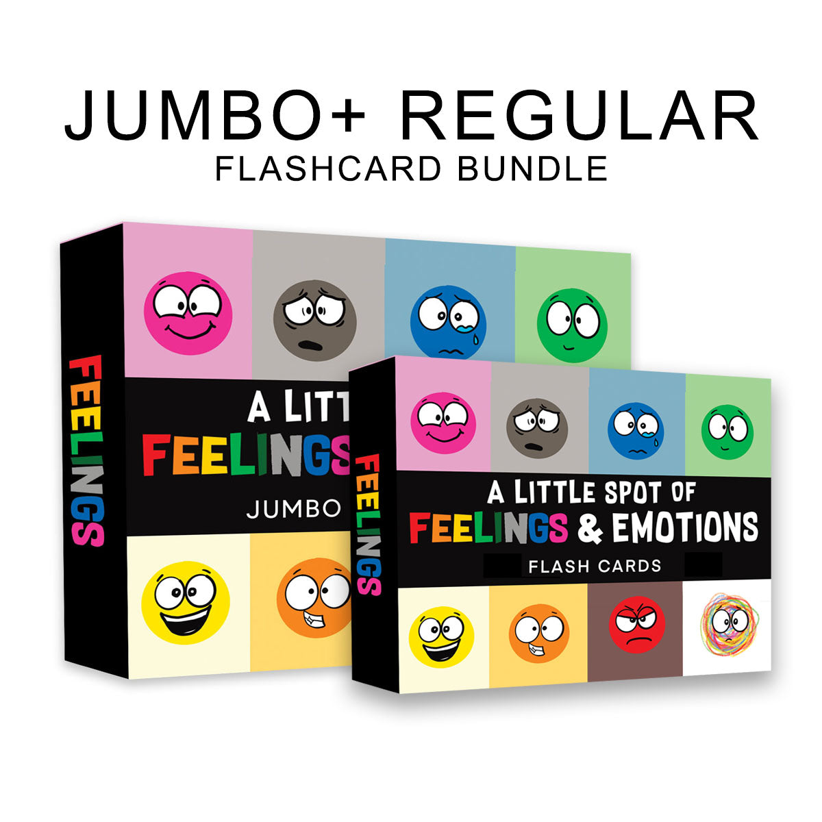 FLASH CARD BUNDLE-REGULAR+JUMBO