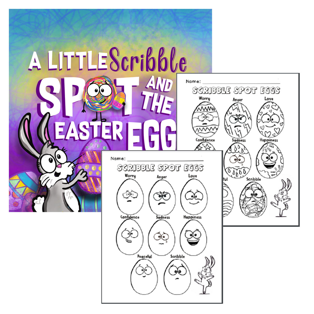 A Little Scribble SPOT and the Easter Eggs-Download Activity Printable
