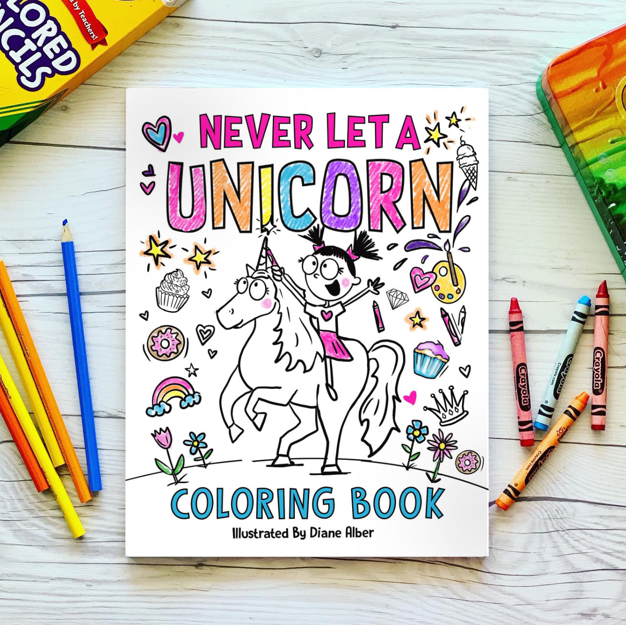 Which coloring book to buy and what coloring materials to use