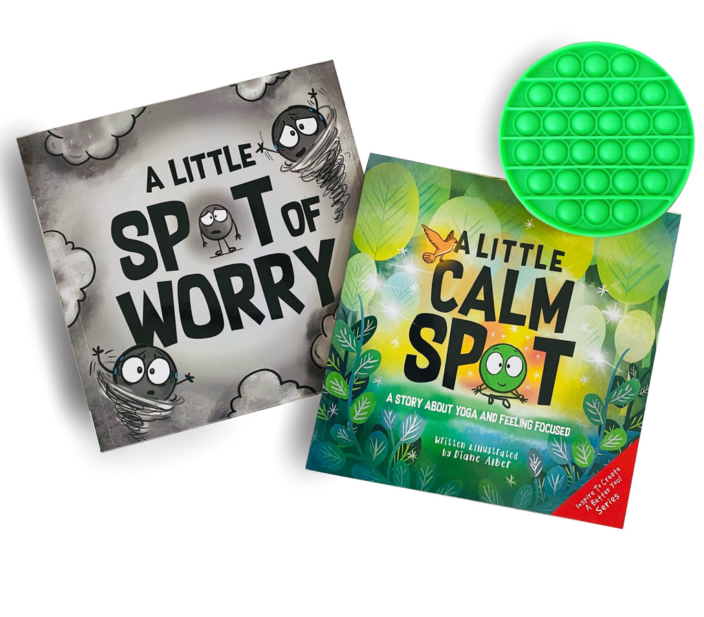 Calming Toy , CALM SPOT & WORRY SPOT Book bundle