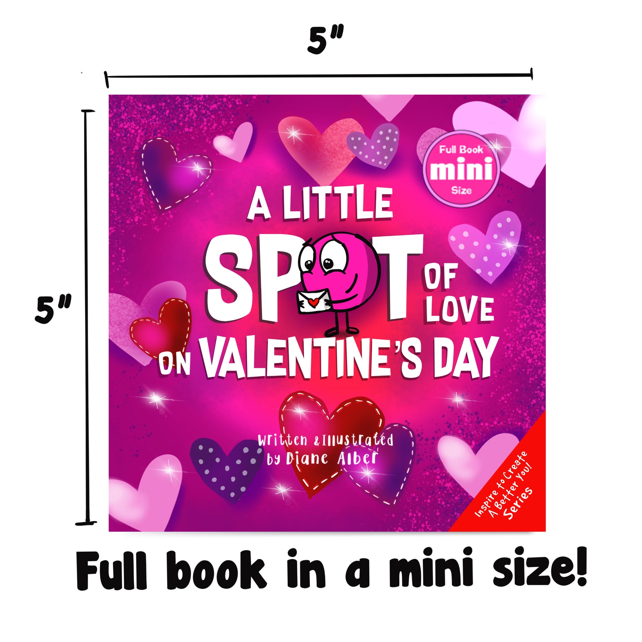 15 Mini Books & 15 Envelopes Valentines Day Set – Diane Alber