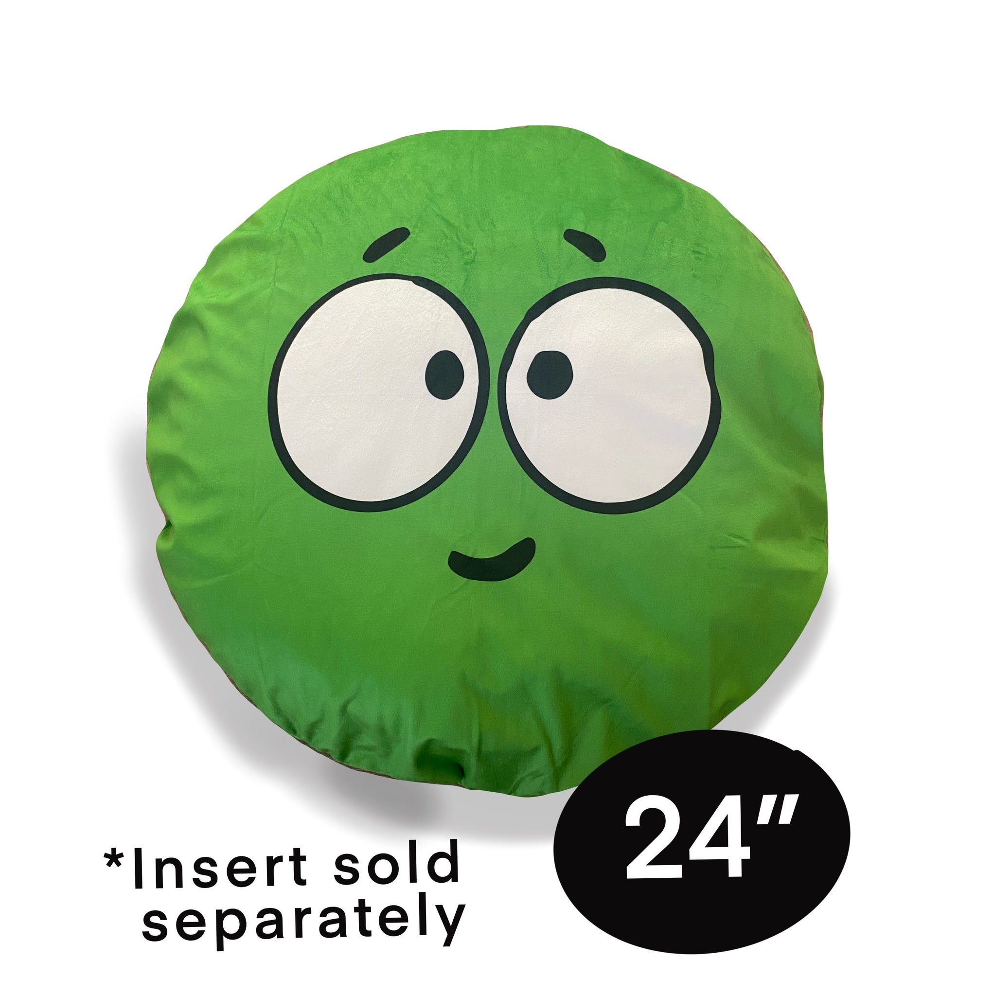 GIANT GREEN Peaceful Pillowcase 24”