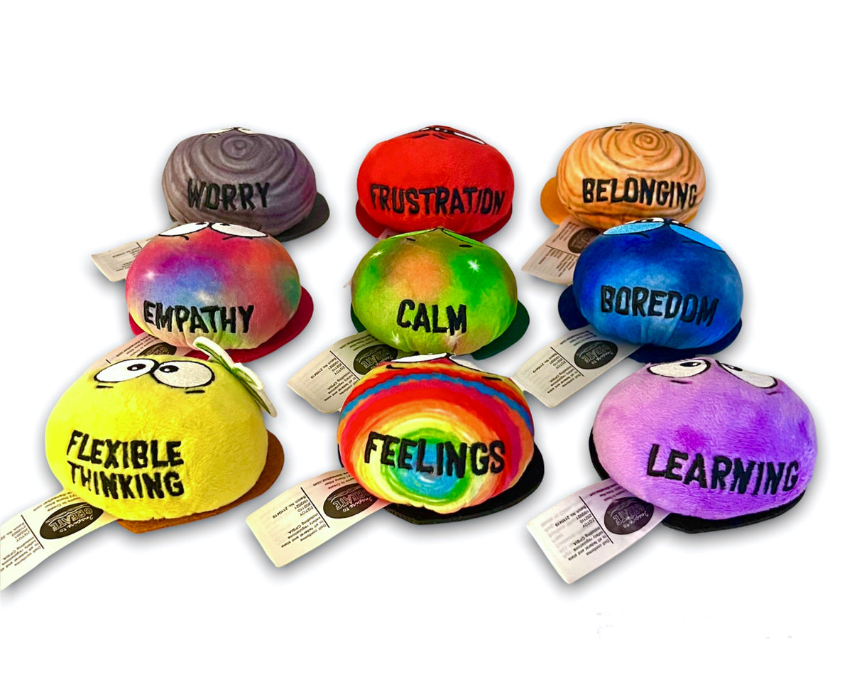 9 MINI Feeling Plush Toys with A Little SPOT of Feelings With Activity ...