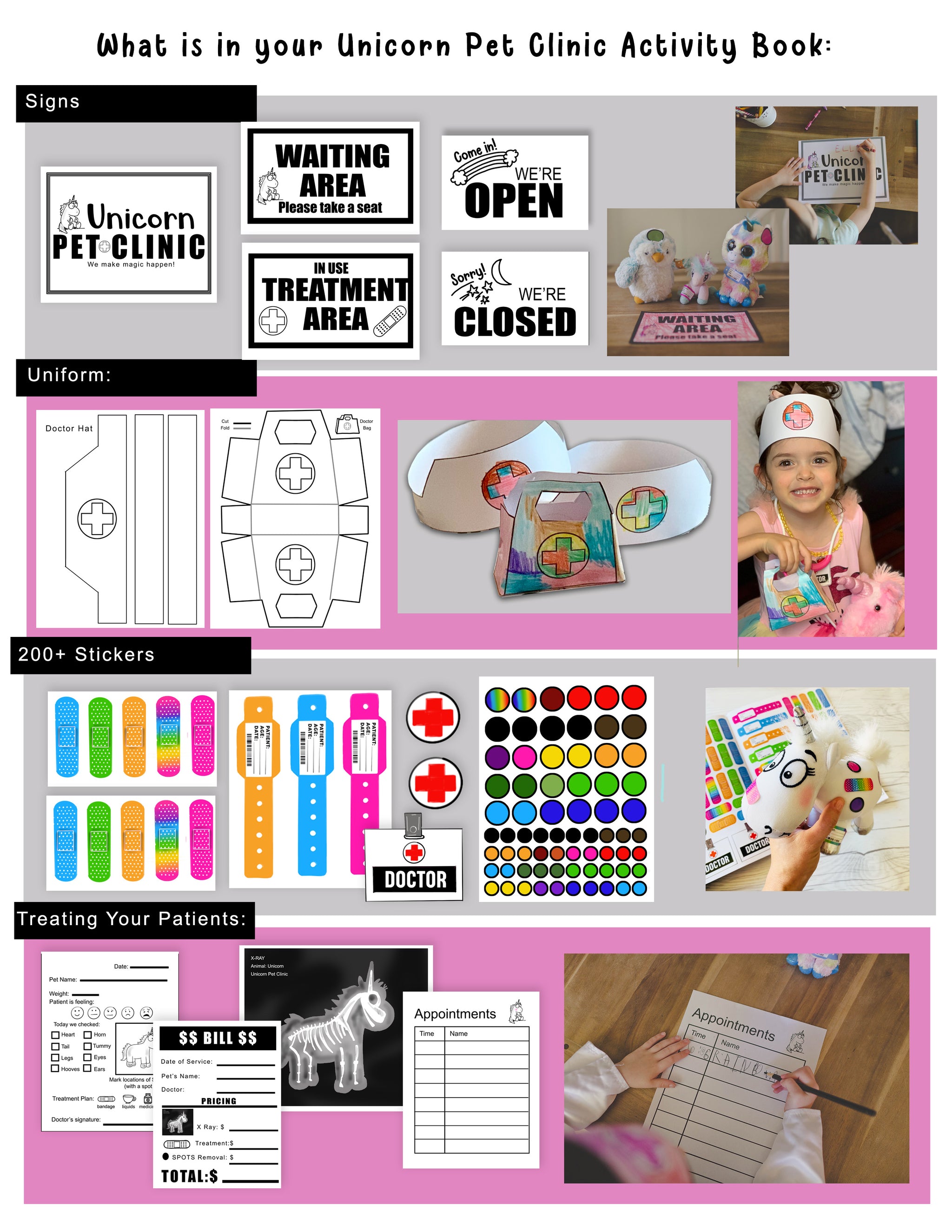 Unicorn pet doctor best sale