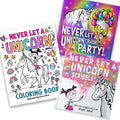 Unicorn Party Bundle ( Unicorn Party, Unicorn Scribble & Unicorn Coloring book)