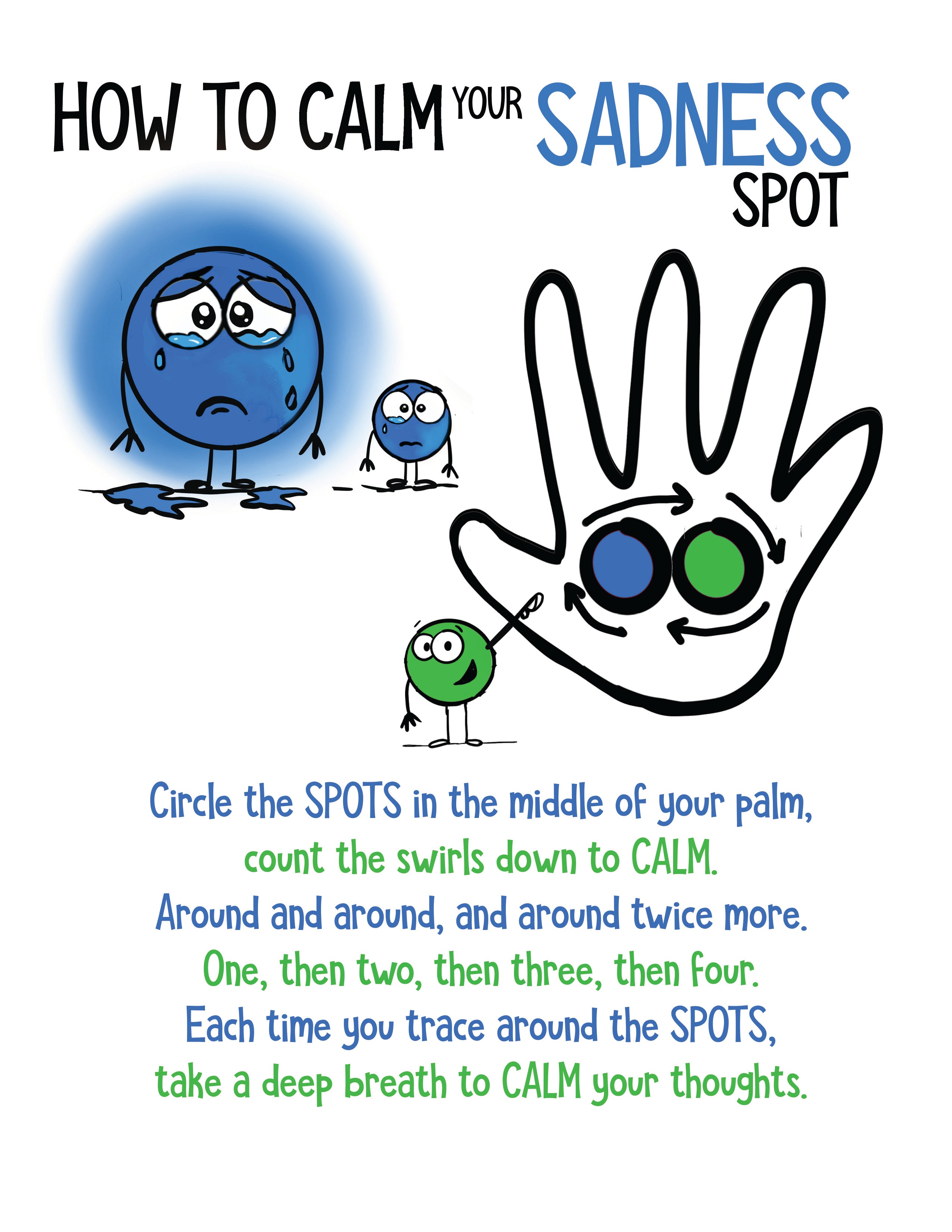 A Little SPOT of Sadness-Download Activity Printable – Diane Alber